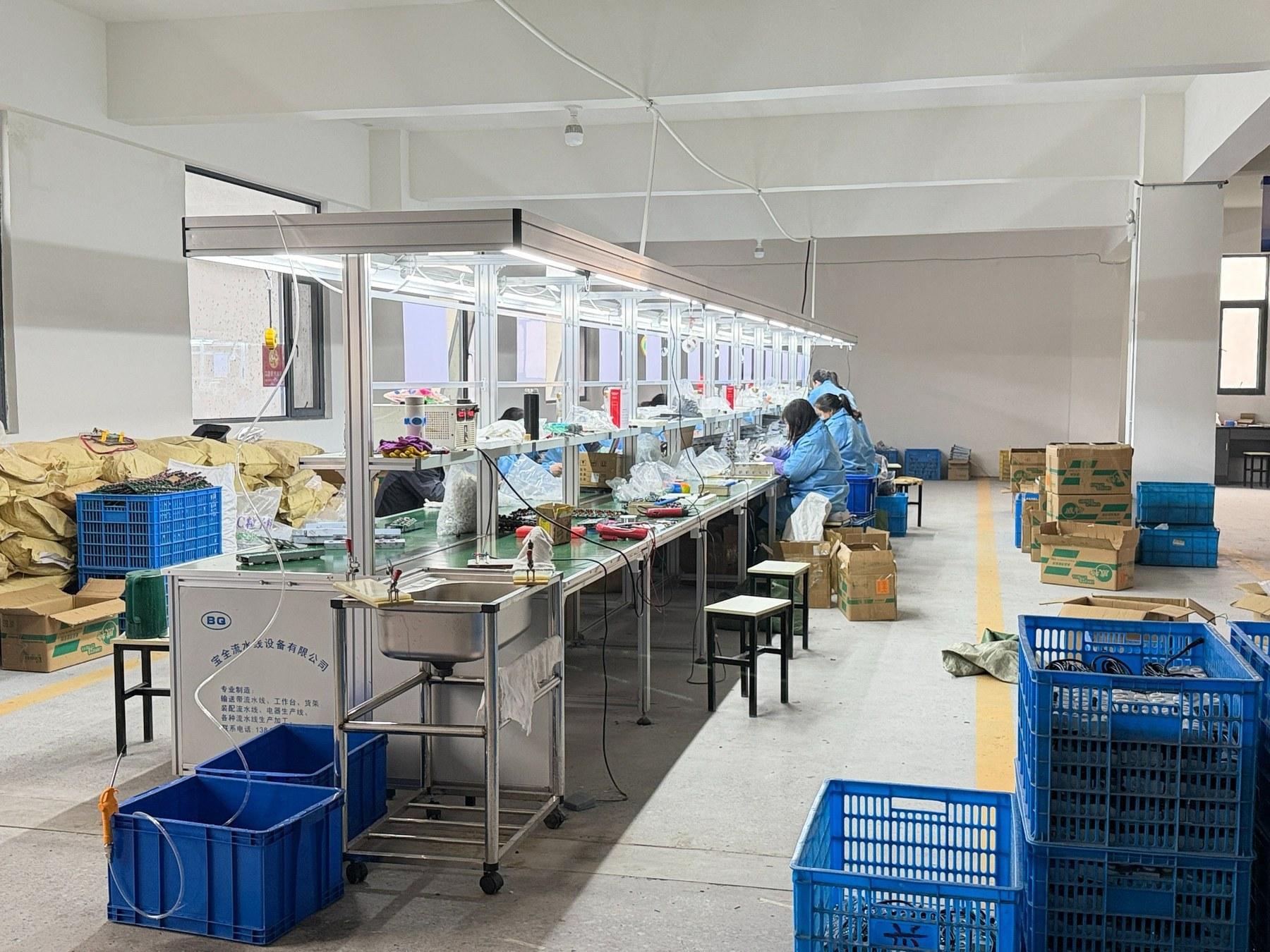 Ultrasonic mist maker module assembly line