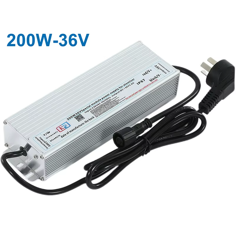 PHIMAXX 200W-36V IP67 waterproof power supply for ultrasonic atomizer modules