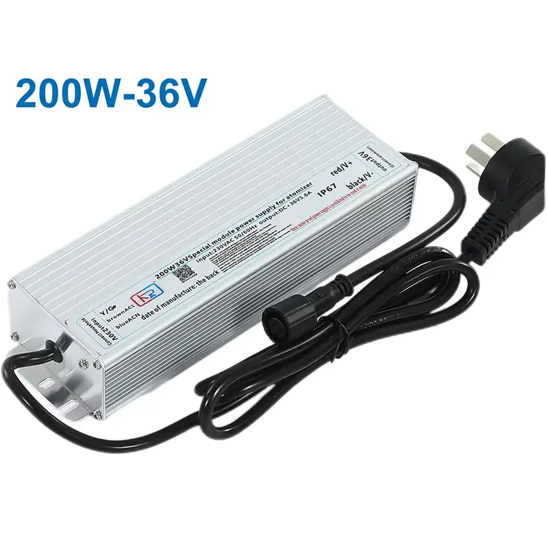 PHIMAXX 200W-36V IP67 waterproof power supply for ultrasonic atomizer modules